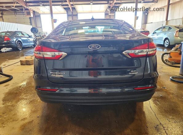 3FA6P0LU8LR159122 2020 FORD FUSION Charcoal Rear view