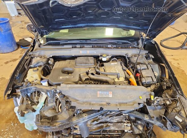 3FA6P0LU8LR159122 2020 FORD FUSION Charcoal Rear interior view