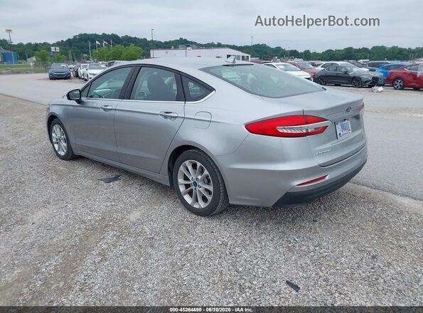 3FA6P0LU8LR197028 2020 FORD FUSION Silver Trasero izquierdo