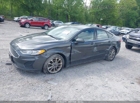 3FA6P0LU8LR232845 2020 FORD FUSION Gray Առջևի ձախ երեք քառորդ տեսարան