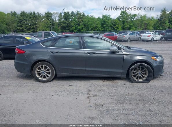 3FA6P0LU8LR232845 2020 FORD FUSION Gray Սալոնի հետևի տեսք