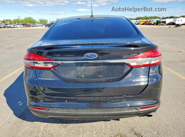 3FA6P0LU9JR136624 2018 FORD FUSION Black 