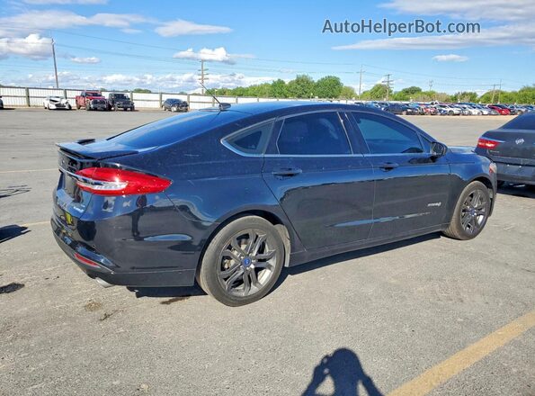 3FA6P0LU9JR136624 2018 FORD FUSION Black 