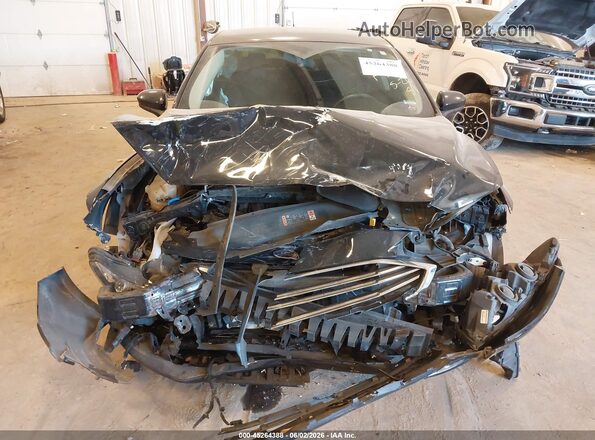 3FA6P0LU9JR180350 2018 FORD FUSION HYBRID Black Instrument cluster view