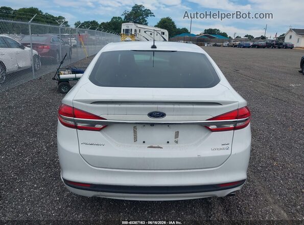 3FA6P0LU9JR248694 2018 FORD FUSION HYBRID Белый 