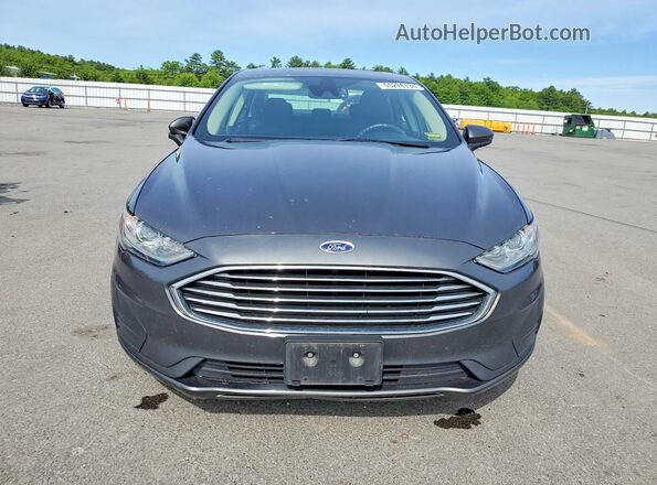 3FA6P0LU9LR100810 2020 FORD FUSION Gray Вид спереду