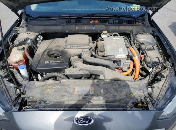 3FA6P0LU9LR100810 2020 FORD FUSION Gray Вид задньої частини салону