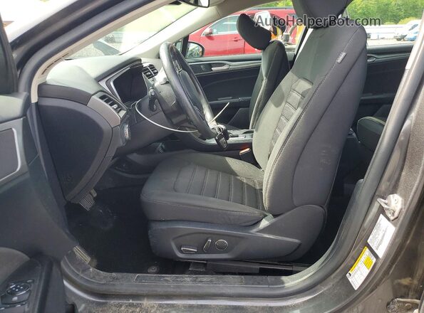 3FA6P0LU9LR100810 2020 FORD FUSION Gray Вид салону спереду