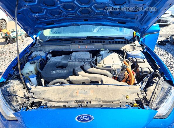 3FA6P0LU9LR162661 2020 FORD FUSION Blue Vista interior trasera