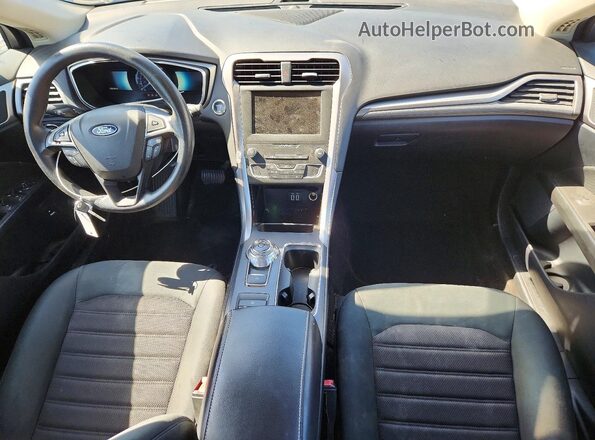 3FA6P0LU9LR162661 2020 FORD FUSION Blue Vista del salpicadero