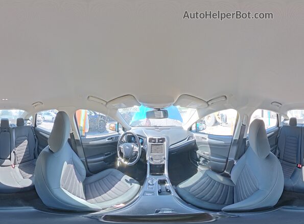 3FA6P0LU9LR162661 2020 FORD FUSION Blue Vista interior de 360 grados