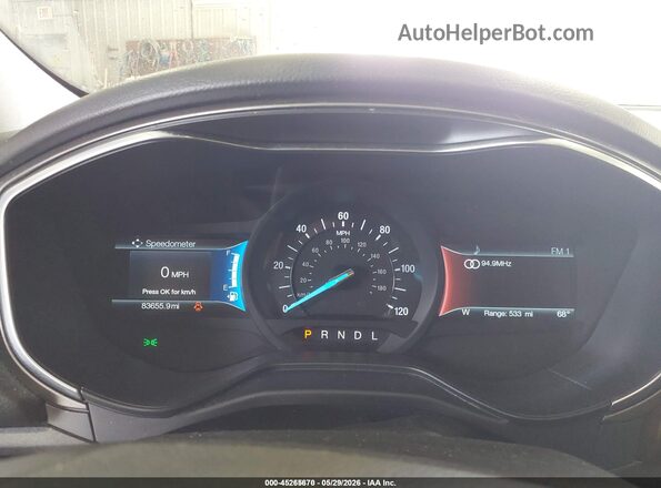 3FA6P0LU9LR201426 2020 FORD FUSION Blue Vista de los asientos traseros