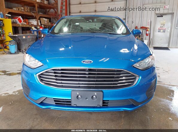 3FA6P0LU9LR201426 2020 FORD FUSION Blue 