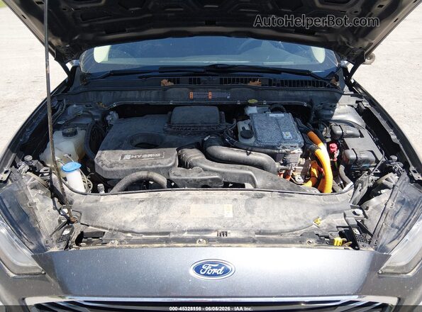 3FA6P0LU9LR236287 2020 FORD FUSION Серый Вид сзади