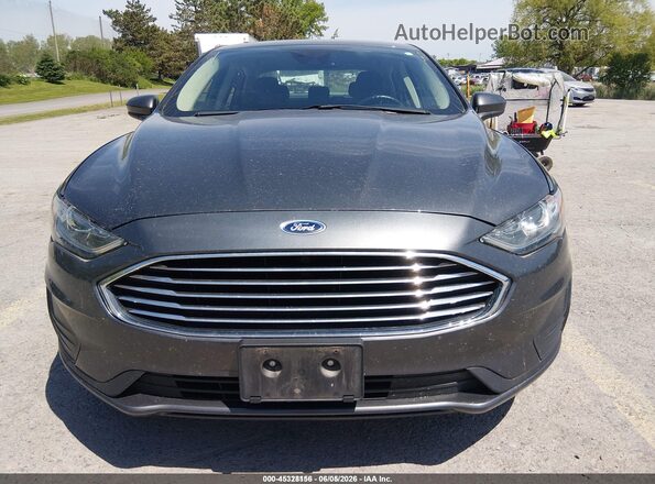 3FA6P0LU9LR236287 2020 FORD FUSION Серый Вид спереди