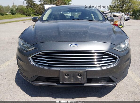3FA6P0LU9LR236287 2020 FORD FUSION Серый Вид щитка приборов