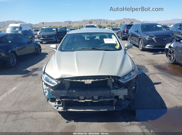 3FA6P0LUXGR187347 2016 FORD FUSION HYBRID Beige Vista frontal