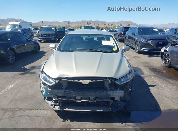 3FA6P0LUXGR187347 2016 FORD FUSION HYBRID Beige Vista interior trasera