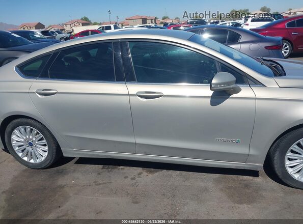 3FA6P0LUXGR187347 2016 FORD FUSION HYBRID Beige Vista interior de 360 grados