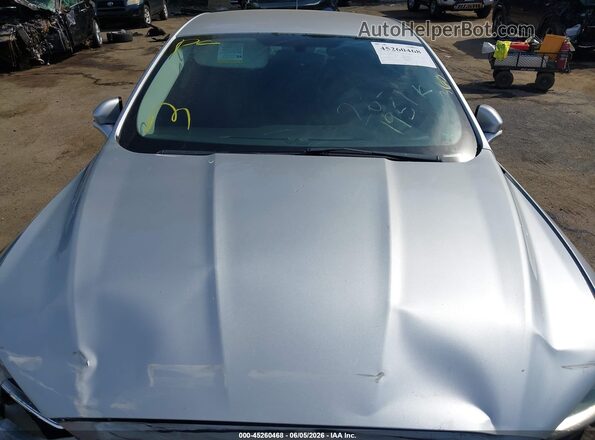 3FA6P0LUXGR340776 2016 FORD FUSION HYBRID Серебряный Вид сзади