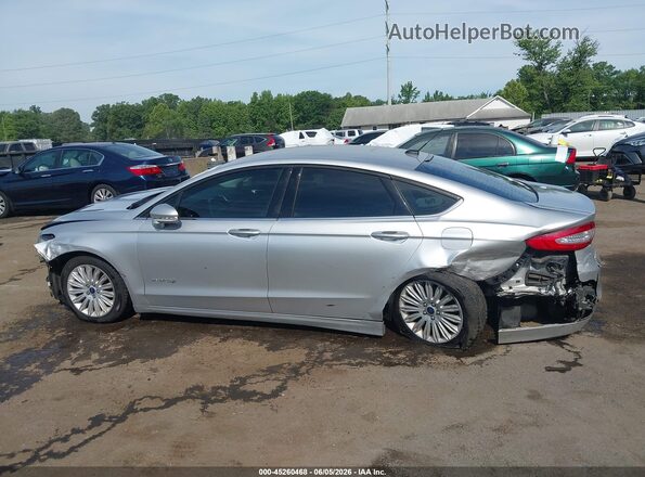 3FA6P0LUXGR340776 2016 FORD FUSION HYBRID Серебряный Панорамный вид салона 360°