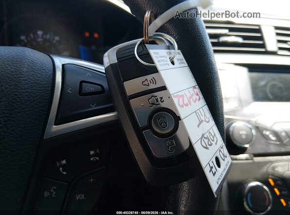 3FA6P0LUXHR145021 2017 FORD FUSION HYBRID Tan Dashboard view