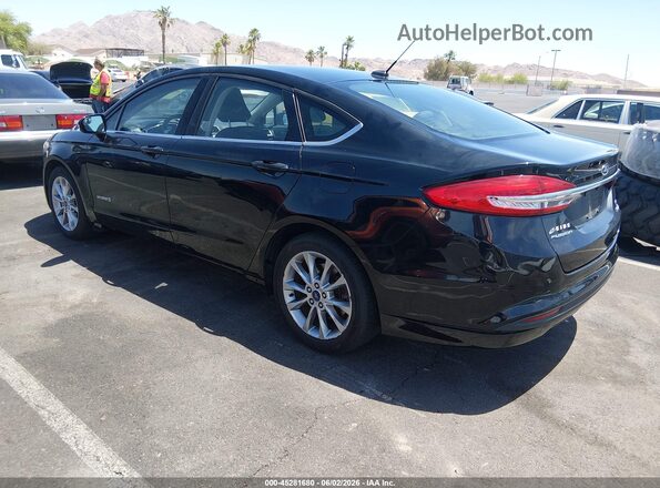 3FA6P0LUXHR263358 2017 FORD FUSION HYBRID Черный Задняя левая четверть