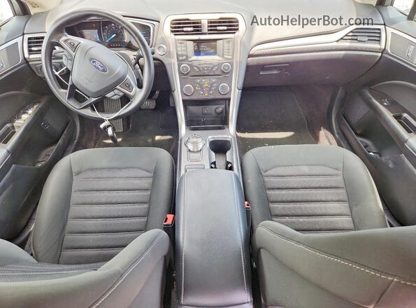 3FA6P0LUXHR355148 2017 FORD FUSION Silver Vista del salpicadero