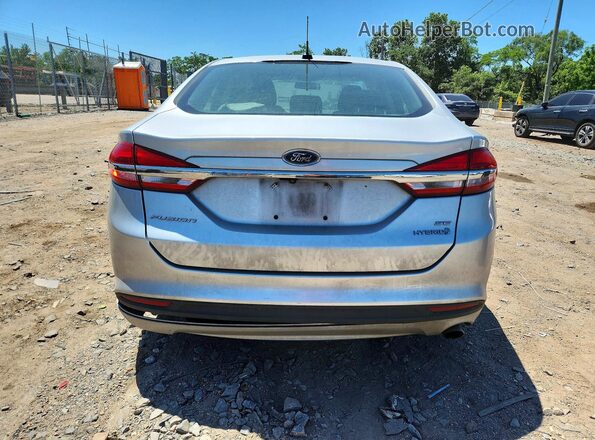 3FA6P0LUXJR116091 2018 FORD FUSION Silver Widok z tyłu