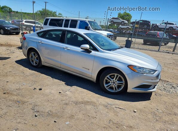 3FA6P0LUXJR116091 2018 FORD FUSION Silver Przód prawy