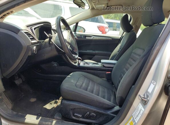 3FA6P0LUXJR116091 2018 FORD FUSION Silver Widok wnętrza z przodu
