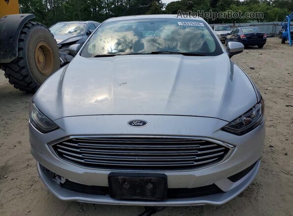 3FA6P0LUXJR116432 2018 FORD FUSION Silver Դիմացի տեսք