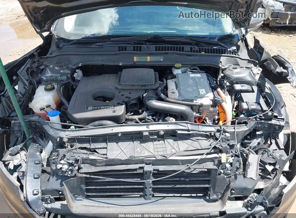 3FA6P0LUXJR140360 2018 FORD FUSION HYBRID Gray უკანა ხედი