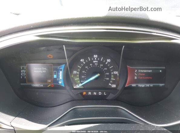 3FA6P0LUXJR140360 2018 FORD FUSION HYBRID Gray უკანა სავარძლების ხედი