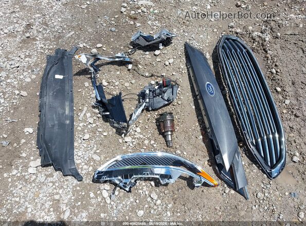3FA6P0LUXJR140360 2018 FORD FUSION HYBRID Gray ხელსაწყოთა პანელის ხედი
