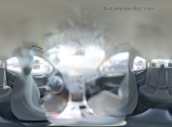 3FA6P0LUXJR152606 2018 FORD FUSION Silver Widok naklejki z numerem VIN