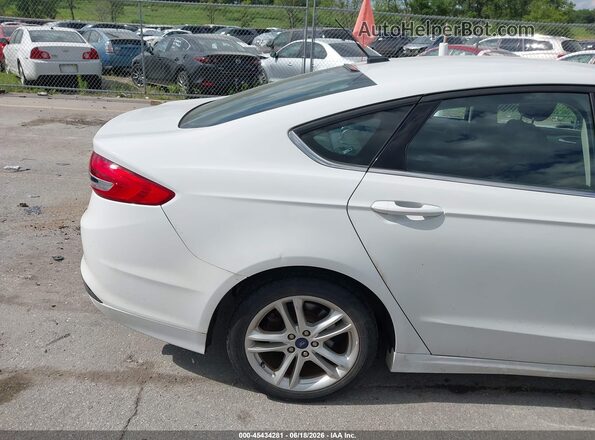 3FA6P0LUXJR162620 2018 FORD FUSION HYBRID White 