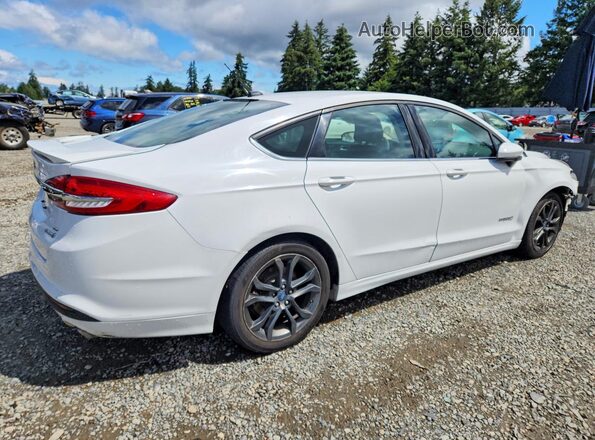 3FA6P0LUXJR170314 2018 FORD FUSION White Rear right