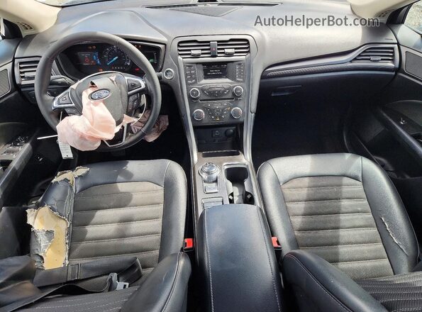 3FA6P0LUXJR170314 2018 FORD FUSION White Dashboard view