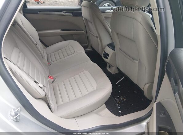 3FA6P0LUXKR129554 2019 FORD FUSION HYBRID Silver Вид наклейки з VIN-кодом