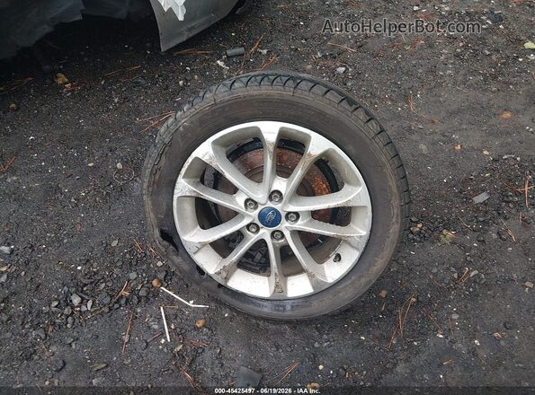 3FA6P0LUXKR129554 2019 FORD FUSION HYBRID Silver Вид щитка приладів