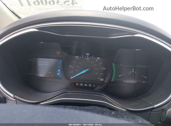 3FA6P0LUXKR204642 2019 FORD FUSION HYBRID Silver 