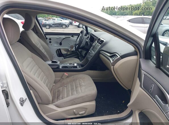 3FA6P0LUXKR224938 2019 FORD FUSION HYBRID White Սալոնի դիմացի տեսք