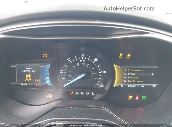 3FA6P0LUXKR224938 2019 FORD FUSION HYBRID White Հետևի նստատեղերի տեսք