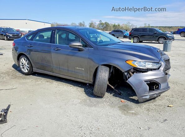 3FA6P0LUXKR226723 2019 FORD FUSION Gray წინა მარჯვენა