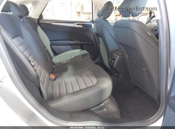 3FA6P0LUXLR201659 2020 FORD FUSION Silver Vista de la etiqueta del VIN
