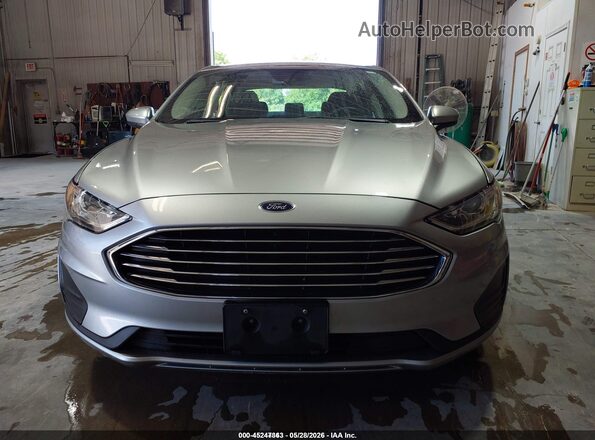 3FA6P0LUXLR201659 2020 FORD FUSION Silver 