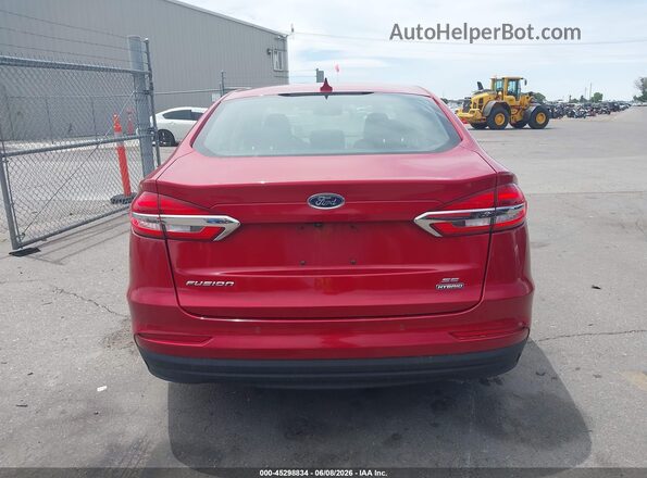 3FA6P0LUXLR232314 2020 FORD FUSION Red 