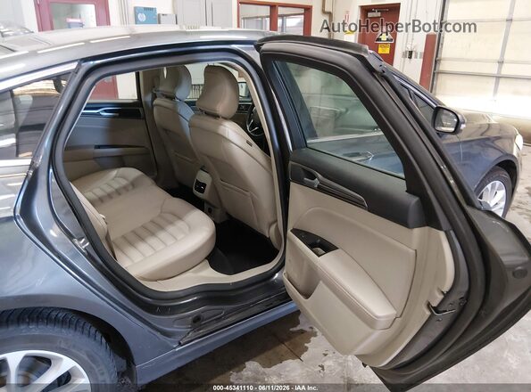 3FA6P0MU7KR265669 2019 FORD FUSION HYBRID Gray VIN sticker view