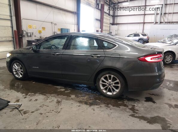 3FA6P0MU7KR265669 2019 FORD FUSION HYBRID Gray 360 interior view